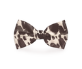 Cow Print Design Bow Tie
