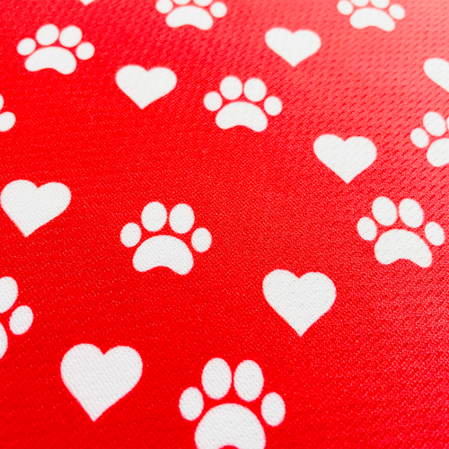 Valentines Themed Tie On Dog Bandana