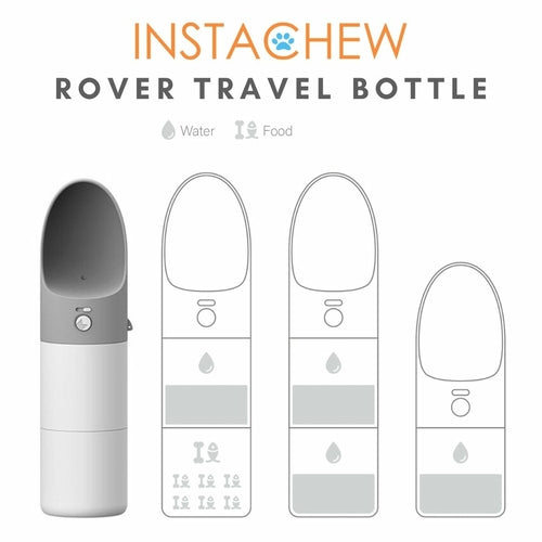 Portable Travel Dog Water Dispenser With Storage