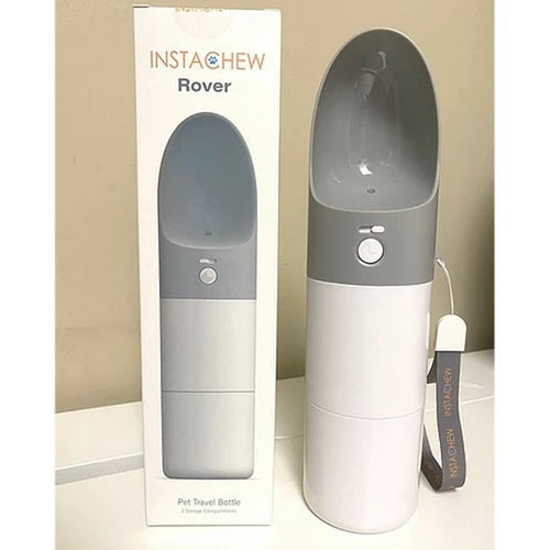 Portable Travel Dog Water Dispenser With Storage