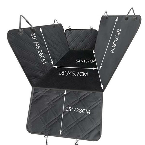 Waterproof Travel Back Seat Car Cover