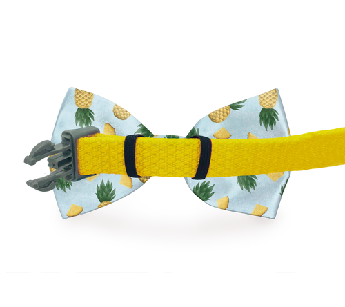 Tropical Pineapple Design Bow Tie